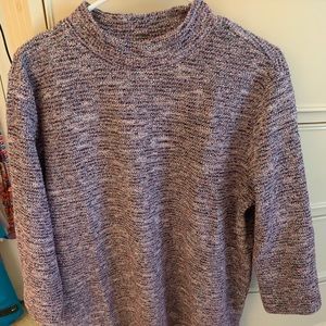 Loft Boucle Mock Neck Tunic